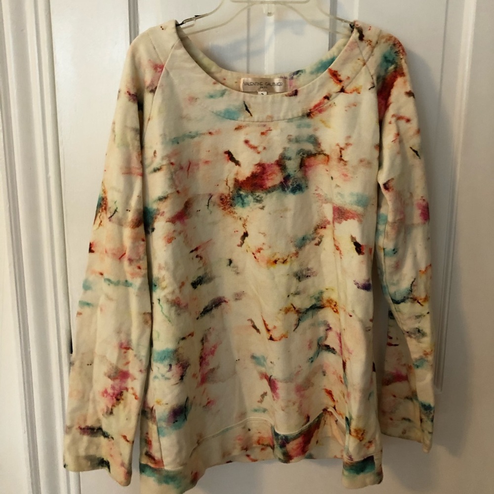 Like new Tie dye Valentine Gauthier SM swtshrt $70